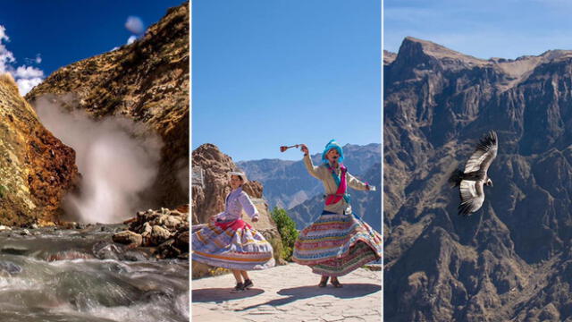 Cañón del Colca reinicia sus actividades al turismo. Foto: Marca Arequipa