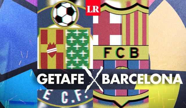 Barcelona vs, Getafe se enfrentan por LaLiga Santander. Foto: composición GLR/Fabrizio Oviedo