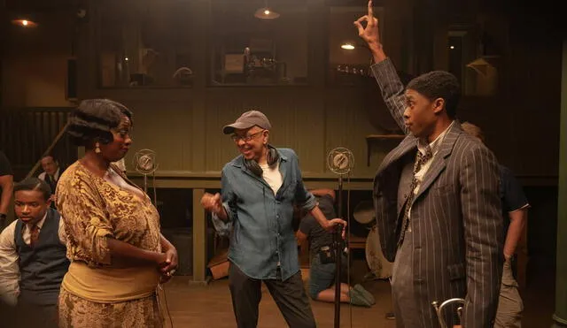 La madre del blues, película con Viola Davis y Chadwick Boseman. Foto: Netflix