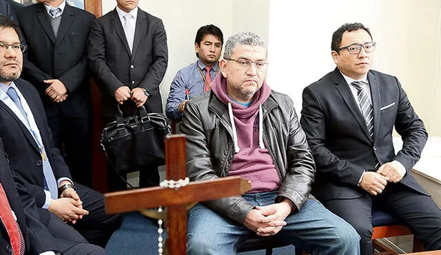 Al exjuez Walter Ríos Motalvo también se le amplió su prisión preventiva hasta julio de 2022 por el caso Cuellos Blancos del Puerto. Foto: Poder Judicial.