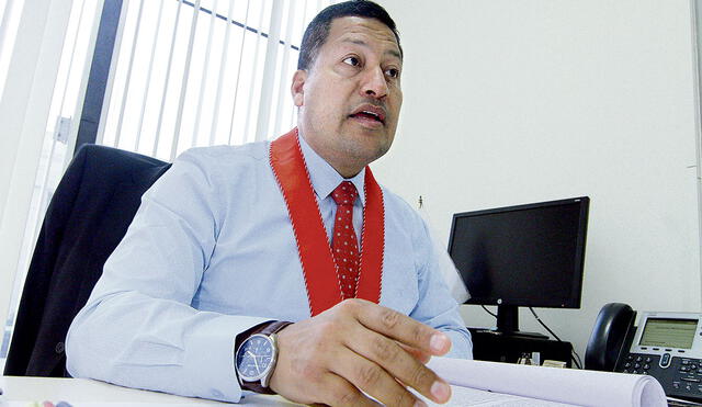 Omar Tello Rosales es el coordinador nacional de las Fiscalías Especializadas en Delitos de Corrupción de Funcionarios. Foto: Virgilio Grajeda/La República
