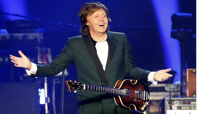 Paul McCartney revela quiénes fueron su fuente de inspiración para crear música. Foto: EFE