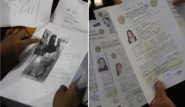 Según cifras de la Policía Nacional del Perú (PNP), se recibieron 5.867 denuncias por desaparición de mujeres en todo su ciclo de vida durante el primer semestre del 2022. Foto: composición LR