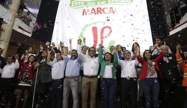 La candidatura de Roberto Sánchez, quien encabeza la lista congresal, fue declarada improcedente el pasado 30 de diciembre. Foto: La República