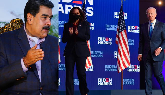 Nicolás Maduro felicitó a Joe Biden cuando ganó las elecciones de EE. UU.: composición LR / AFP