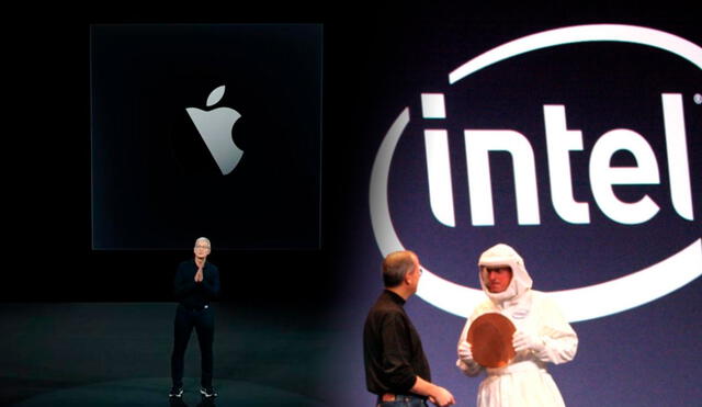 Intel sigue demostrando un extraño interés por comparar sus nuevos procesadores con los de Apple en tareas donde las MacBook no destacan. Foto: composición LR