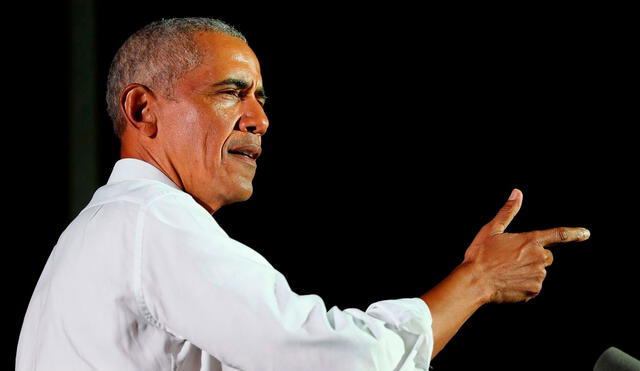 "Creo que mucho de eso tiene que ver con cambios en la forma en que la gente obtiene información”, dijo Barack Obama. Foto: AFP
