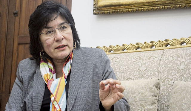 Marianella Ledesma es presidenta del Tribunal Constitucional. Foto: La República