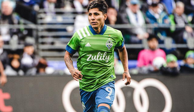 Ruidíaz juega en el Seattle Sounders de la MLS. Foto: Twitter Seattle Sounders