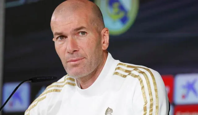 Zidane regresó al banquillo del Real Madrid en 2019. Foto: EFE