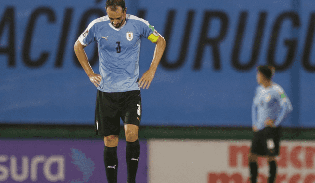 Diego Godín es uno de los referentes de la selección uruguaya de fútbol. Foto: EFE