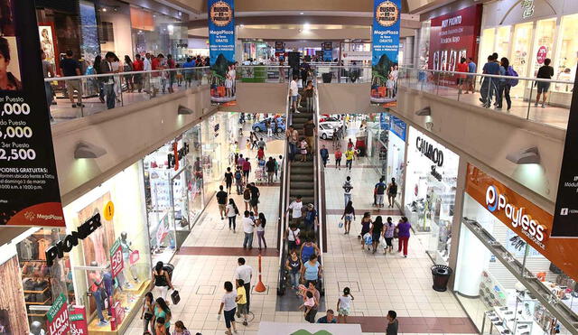 Las tiendas en general, centros comerciales, galerías y conglomerados podrán operar solo con el 20% de su aforo. Foto: difusión