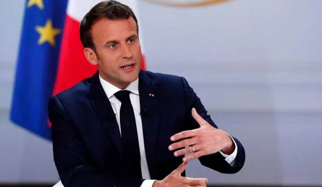 Presidente Emmanuel Macron evalúa extender cuarentena a las ciudades con vigilancia reforzada. Foto: AFP