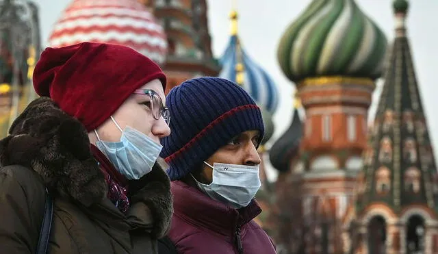 Rusia es uno de los países más afectados por la pandemia de coronavirus en el mundo. Foto: AFP