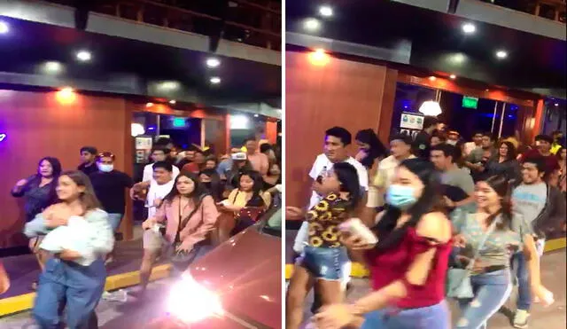 En las últimas semanas, jóvenes han incumplido normas al asistir a discotecas en Lambayeque. Foto: Captura de vídeo.