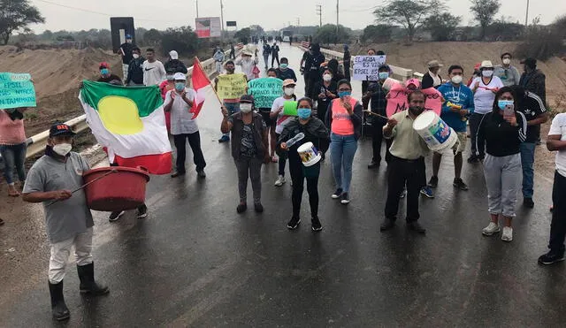 Pobladores de Pacora han protestado, en reiteradas oportunidades, por la contaminación del agua. Foto: La República