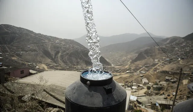 Anuncian agua potable para 1.5 millones de familias de zonas periurbanas. Foto: La República