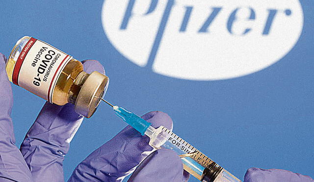 La vacuna de la empresa Pfizer es una de las que tiene más efectividad contra el coronavirus. Foto: difusion