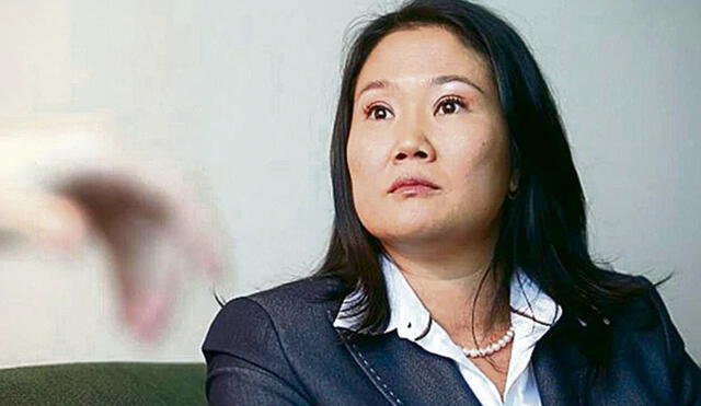 Keiko Fujimori declaró que ha tenido tres trabajos durante toda su vida. Foto: difusión