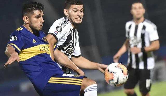 Zambrano llegó a Boca Juniors en febrero de este año. Foto: AFP