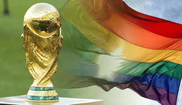 Nasser Al-Khater: “Cuando se trata de las banderas arcoíris en los estadios, la FIFA tiene sus propias pautas, tiene sus reglas y regulaciones”. Foto: composición/EFE