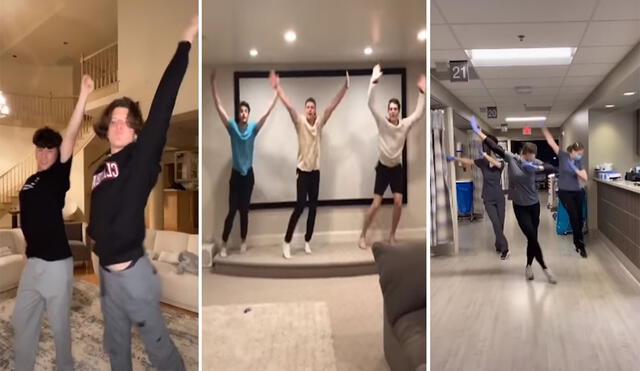 TikTok se convirtió en una de las redes sociales más descargadas este 2020. Aquí te dejamos algunas imágenes de las coreografías más virales. Foto: captura de TikTok
