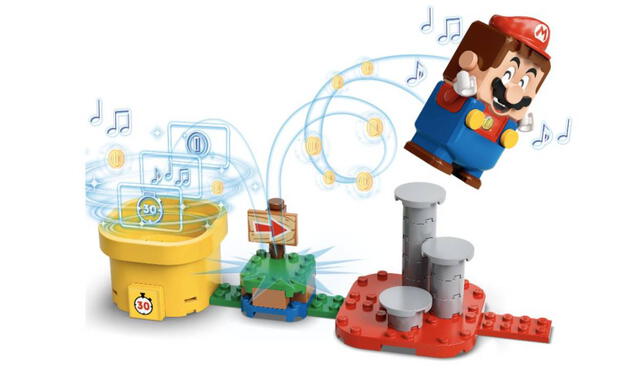 El nuevo set de creación de LEGO es quizá lo más parecido a la idea de Super Mario Maker en la vida real. Foto: Lego/Nintendo