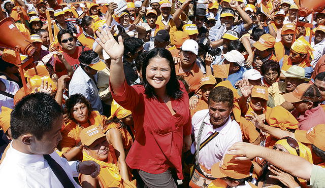 En proceso. Keiko Fujimori tiene una investigación contra ella, su partido y su familia, que la acompañará más allá del resultado de las elecciones 2021. Foto: difusión