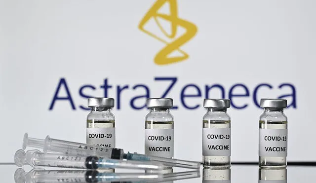 La vacuna de Oxford-Astrazeneca se aplica en dos dosis y ofrece protección luego de 22 días de haber aplicado la primera inyección. Foto: AFP