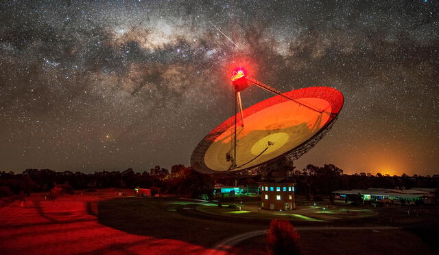 El 2019, el radiotelescopio Parkes, ubicado en Australia, detectó las inquietantes ondas de radio. Foto: CSIRO