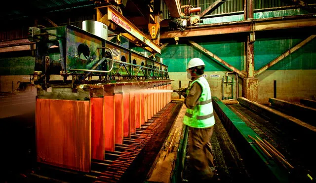 En tanto, la existencia de cobre en los almacenes registrados ante la LME suman 105.425 toneladas. Foto: difusión
