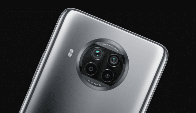 El Mi 10i incorpora un sistema de cuatro cámaras traseras. Foto: Xiaomi