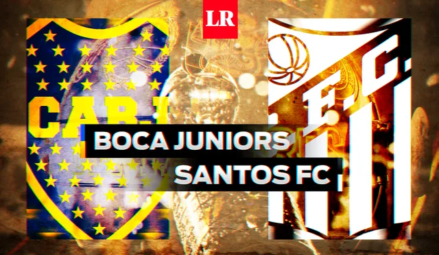 Boca Juniors y Santos FC inician su camino a la final en La Bombonera. Foto: composición de Gerson Cardoso/La República