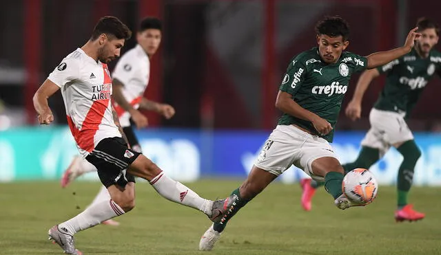 El partido se juega en el estadio Libertadores de América. Foto: AFP