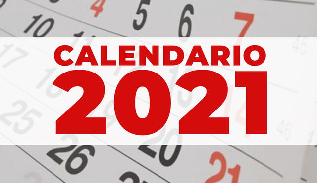 Calendario 2021 para descargar gratis. Foto: composición LR