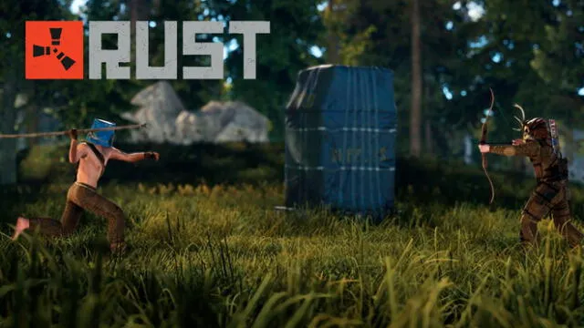 Rust es el videojuego que muchos streamers están jugando actualmente. Foto: Rust