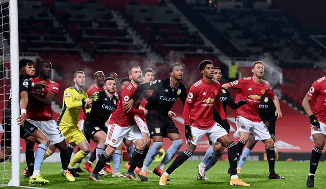 Manchester United jugará el derbi de la ciudad ante Manchester City válido por la Copa de la Liga Inglesa. Foto: EFE/Laurence Griffiths POOL