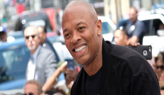 Dr. Dre es un famoso rapero y productor musical estadounidense. Foto: AFP