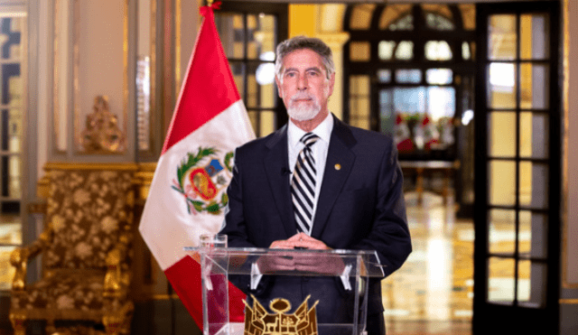Presidente Sagasti anunció compra del primer lote de vacunas. Foto: Presidencia del Perú