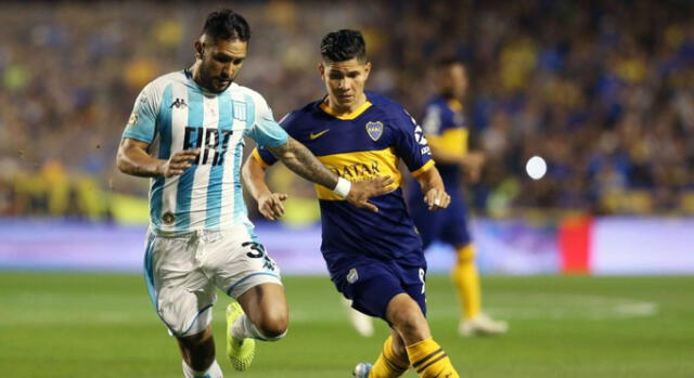 Boca Juniors dejó en el camino a Racing de Avellaneda. Foto: EFE