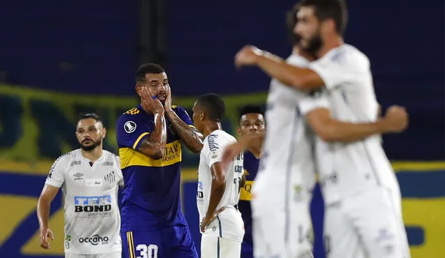 Boca Juniors y Santos jugarán la semifinal de ida de la Copa Libertadores 2020. Foto: AFP