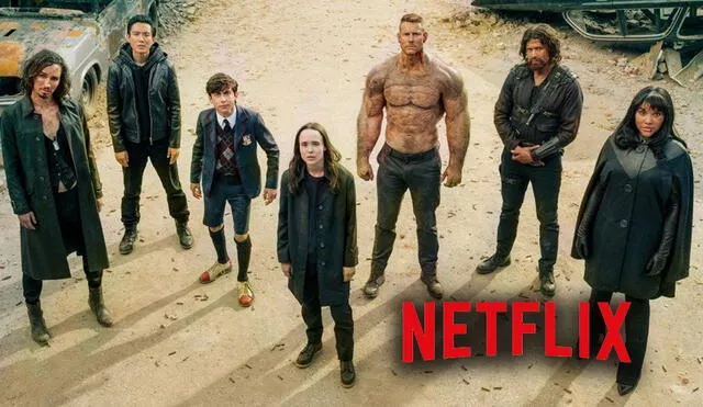 Netflix cambia los créditos de The Umbrella Academy como apoyo a Elliot Page