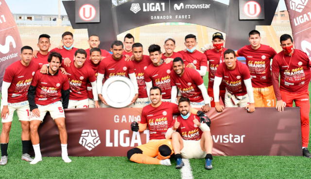 Universitario logró alzarse con el título de la Fase 1 en 2020. Foto: Liga 1