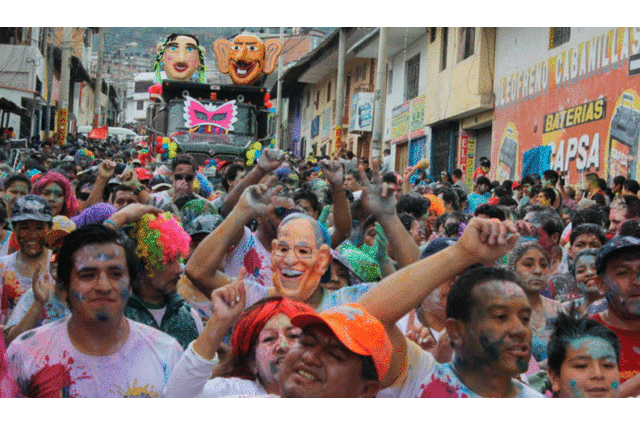 Mesías Guevara manifestó que la celebración del carnaval inyectaba importantes recursos a la región. Foto: La República