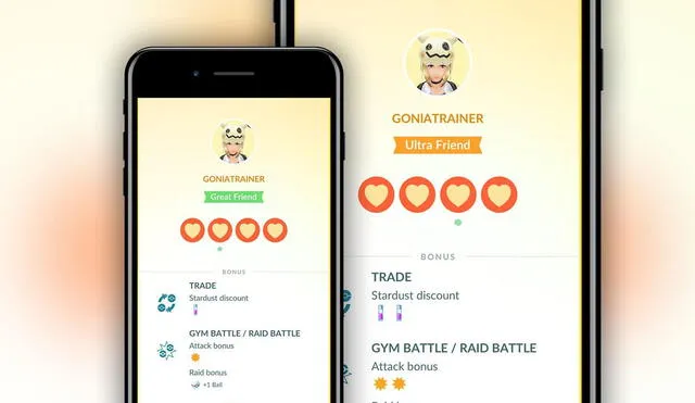 Hacer amigos en Pokémon GO es una función que está disponible desde el primer nivel de Entrenador. Foto: captura Niantic