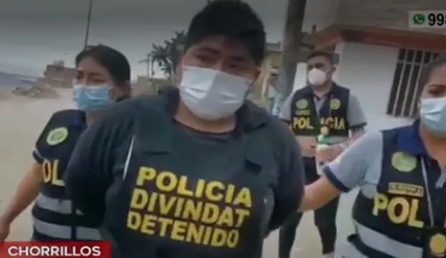 Sujeto fue intervenido tras una larga investigación de la Policía Nacional de Perú. Foto: captura de América