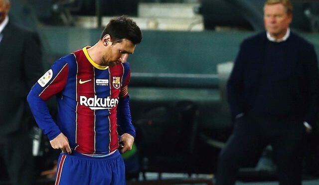 Lionel Messi finaliza contrato con el FC Barcelona a mediados del 2021. Foto: EFE