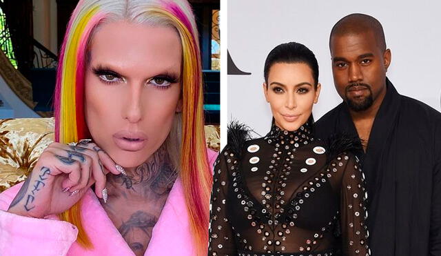 El influencer Jeffree Star reaccionó a los rumores que lo involucran en el divorcio de Kanye West y Kim Kardashian. Foto: Jeffree Star / Instagram