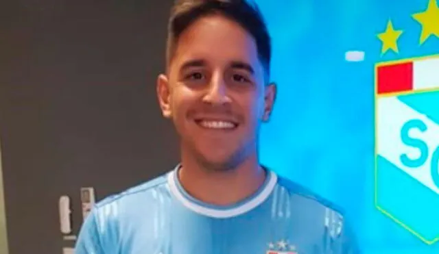 Alejandro Hohberg firmó con Sporting Cristal por dos temporadas. Foto: Alejandro Hohberg/Instagram