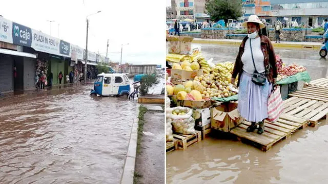 Juliaca es una de las ciudades más afectadas por las lluvias cada año. Foto: Sur Noticias - Puno Noticias